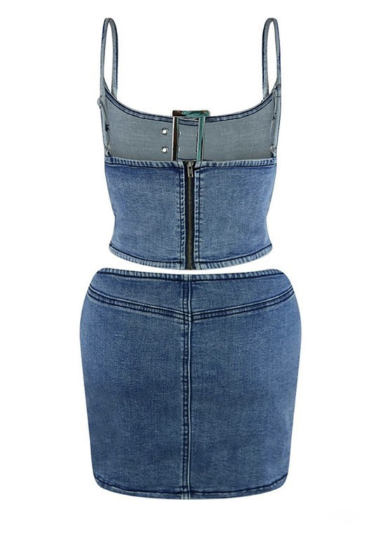 DENIM MINI SET