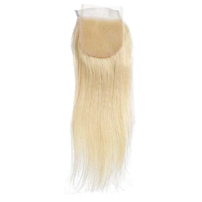 12-20 Inch 4" x 4" Straight Free Parted #613 Lace Closure