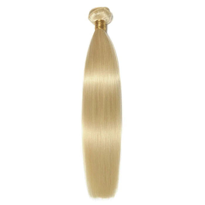 12-30 Inch #613 Blonde Straight Colored Remy Hair