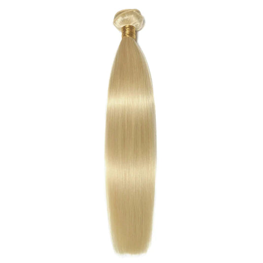 12-30 Inch #613 Blonde Straight Colored Remy Hair